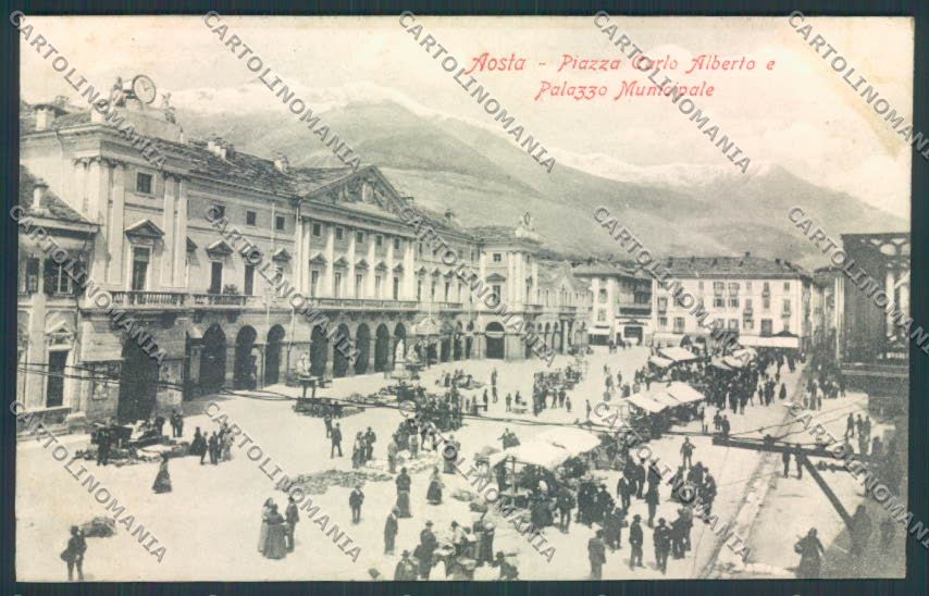 Aosta città cartolina MQ3849 – fronte