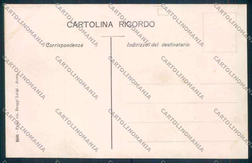Aosta città cartolina MQ3849 – retro