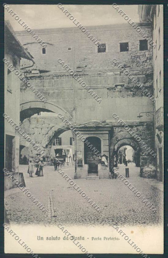 Aosta città cartolina MQ3857 – fronte