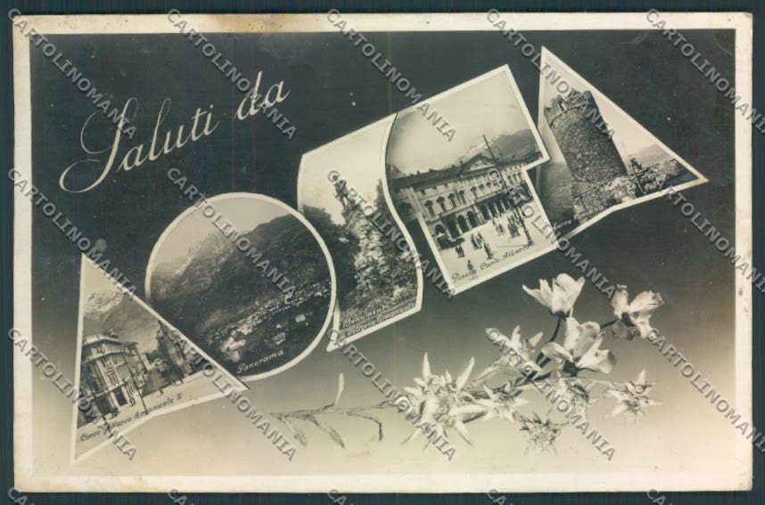 Aosta città foto cartolina MQ3859 – fronte
