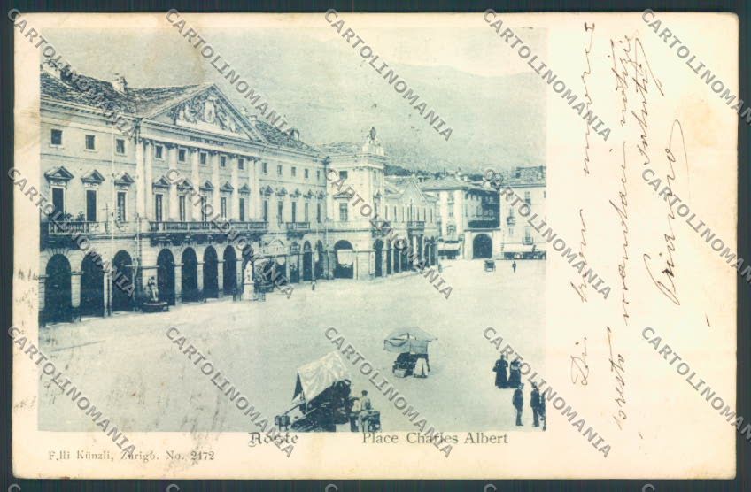 Aosta città cartolina MQ3860 – fronte