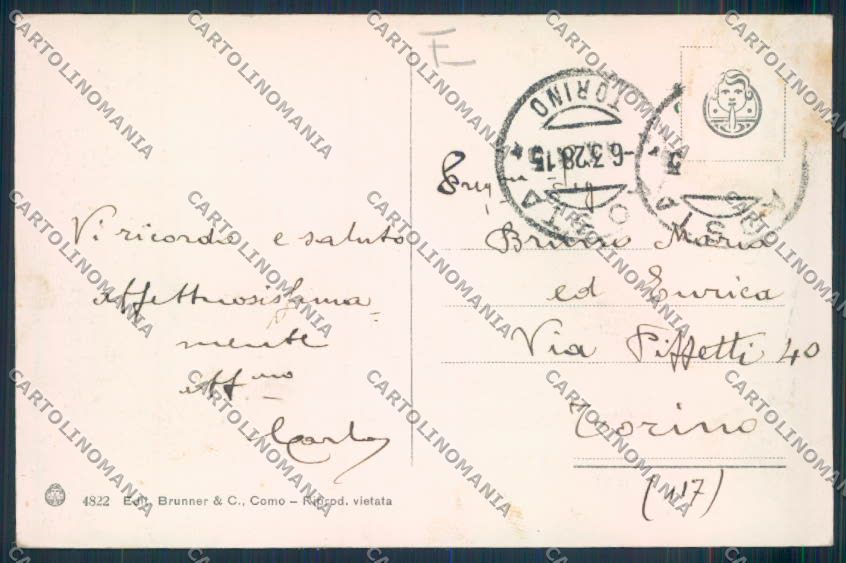 Aosta città cartolina MQ3861 – retro