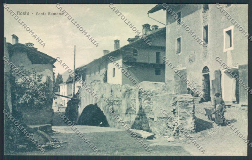 Aosta città cartolina MQ3863 – fronte