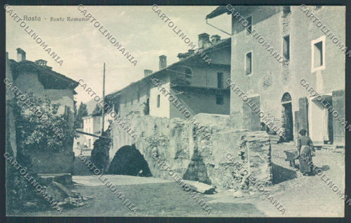Aosta città cartolina MQ3863 – fronte