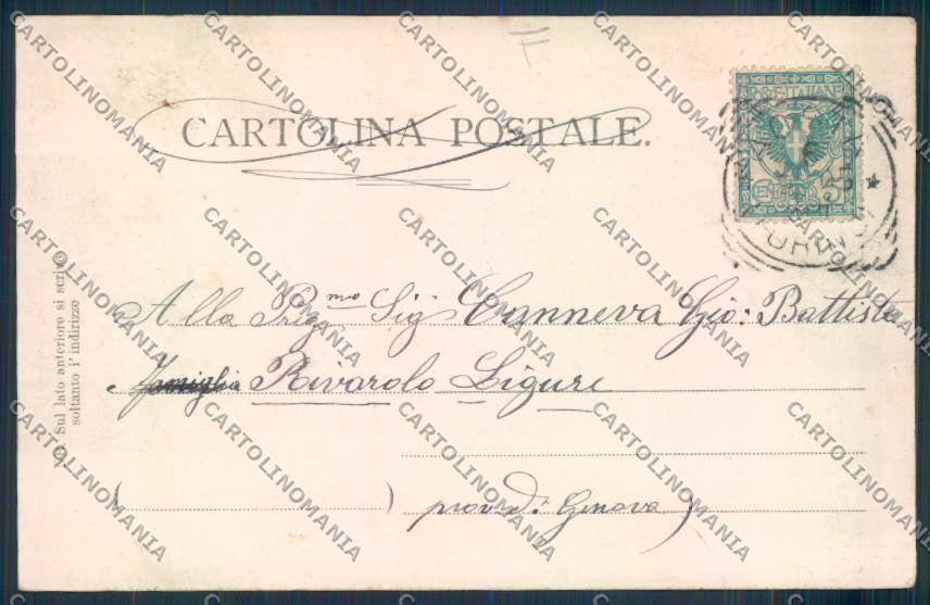 Aosta città cartolina MQ3866 – retro