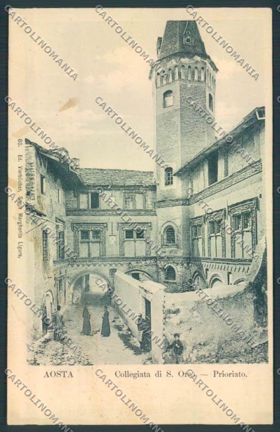 Aosta città cartolina MQ3875 – fronte