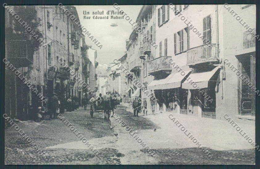 Aosta città cartolina MQ3883 – fronte