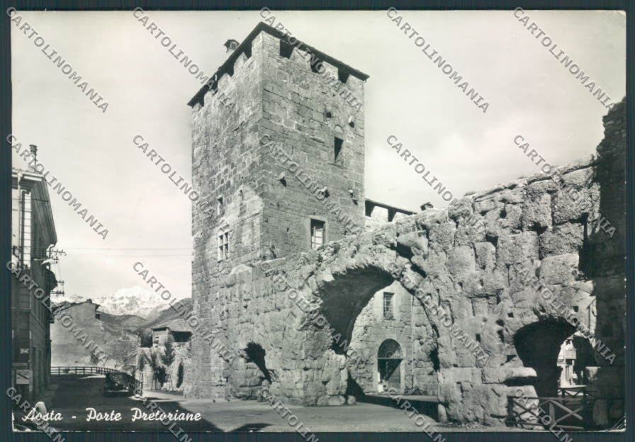 Aosta città foto FG cartolina MQ3894 – fronte