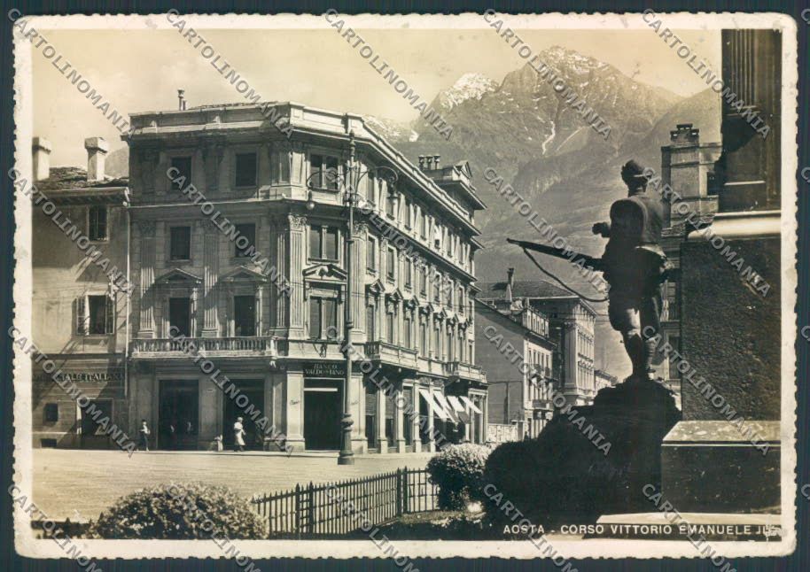 Aosta città foto FG cartolina MQ3901 – fronte