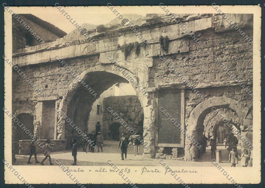 Aosta città FG cartolina MQ3908 – fronte