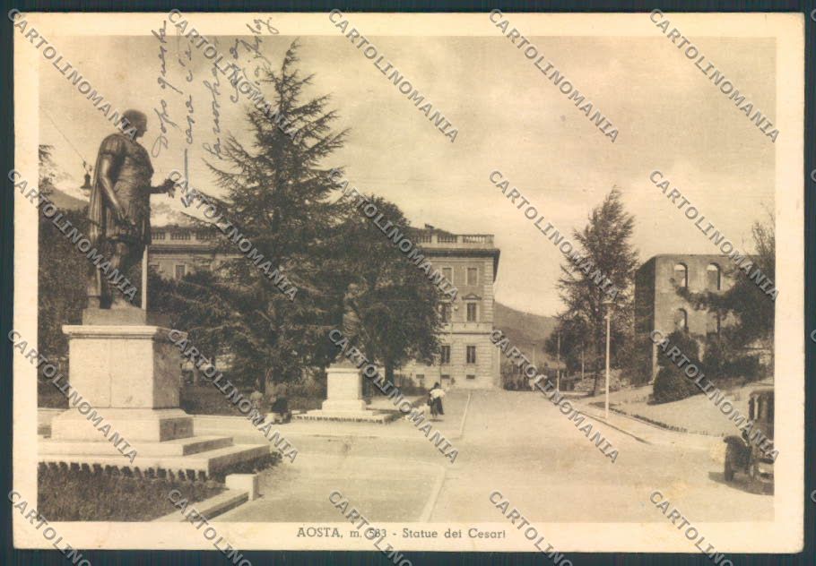 Aosta città FG cartolina MQ3912 – fronte