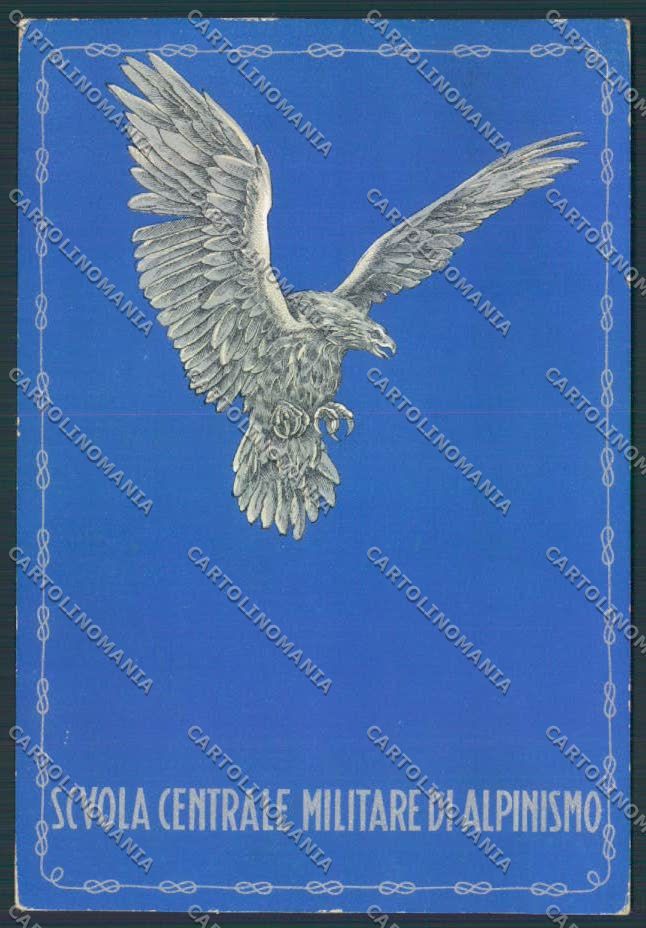 Aosta Scuola Militare Alpinismo FG cartolina MQ3915 – fronte