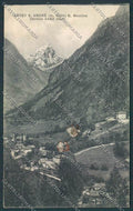Aosta Antey Saint André ABRASA cartolina MQ3917 – fronte