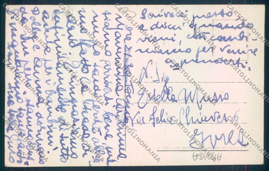 Aosta Antey Saint André ABRASA cartolina MQ3917 – retro