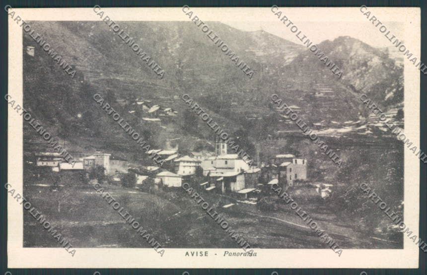 Aosta Avise cartolina MQ3945 – fronte