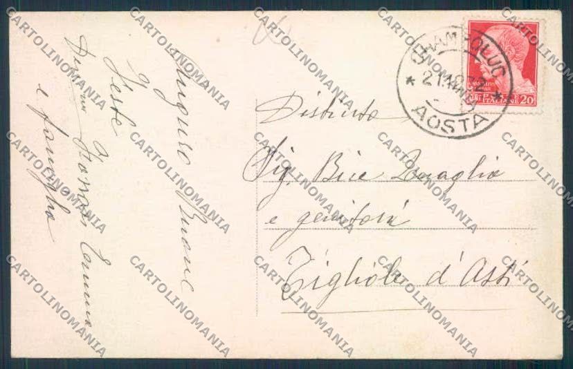 Aosta Ayas cartolina MQ3950 – retro
