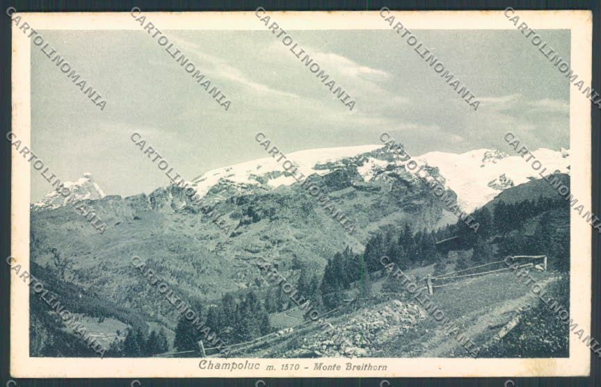 Aosta Ayas Champoluc cartolina MQ3953 – fronte