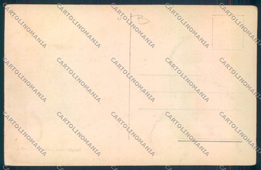Aosta Ayas Fiéry cartolina MQ3954 – retro