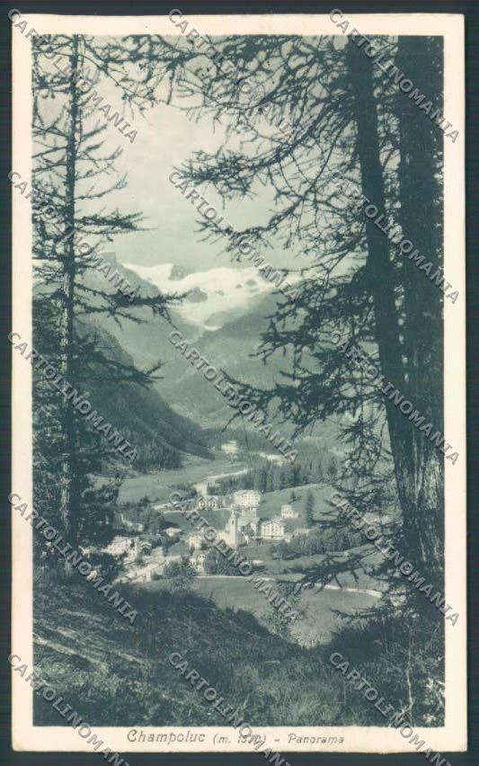 Aosta Ayas Champoluc cartolina MQ3962 – fronte