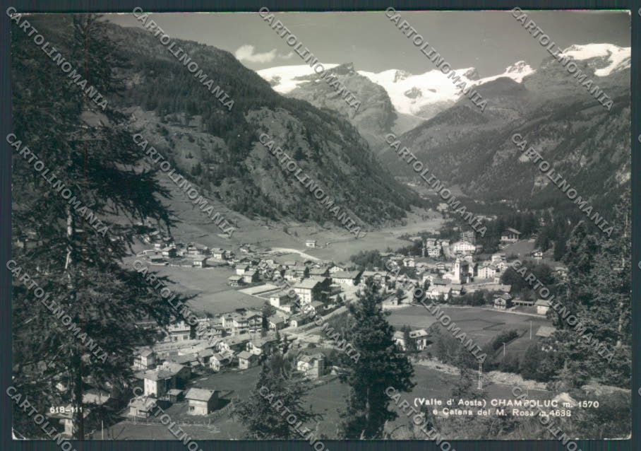 Aosta Ayas Champoluc foto FG cartolina MQ3981 – fronte