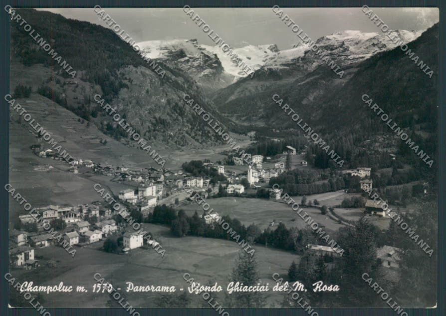 Aosta Ayas Champoluc foto FG cartolina MQ3982 – fronte