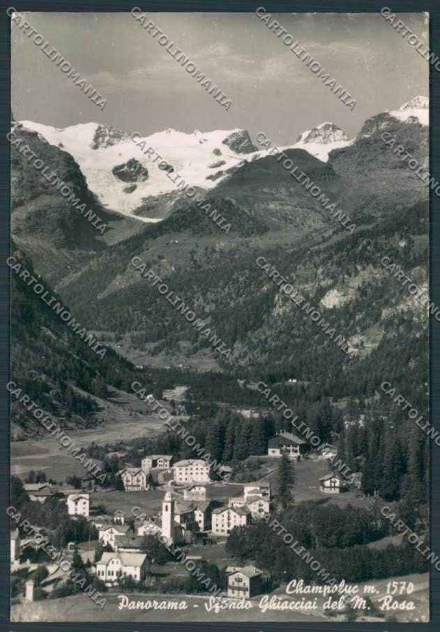 Aosta Ayas Champoluc foto FG cartolina MQ3985 – fronte