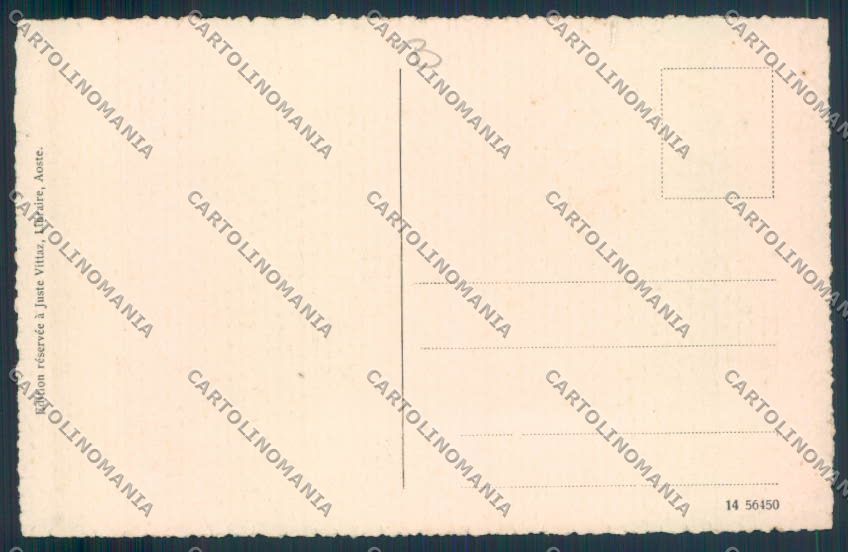Aosta Aymavilles cartolina MQ3999 – retro