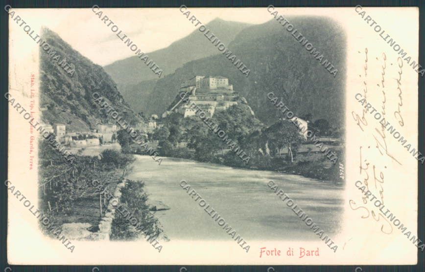 Aosta Bard cartolina MQ4010 – fronte