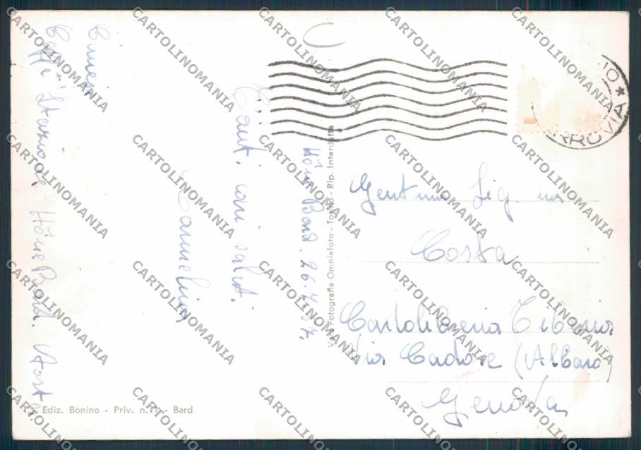 Aosta Bard foto FG cartolina MQ4011 – retro