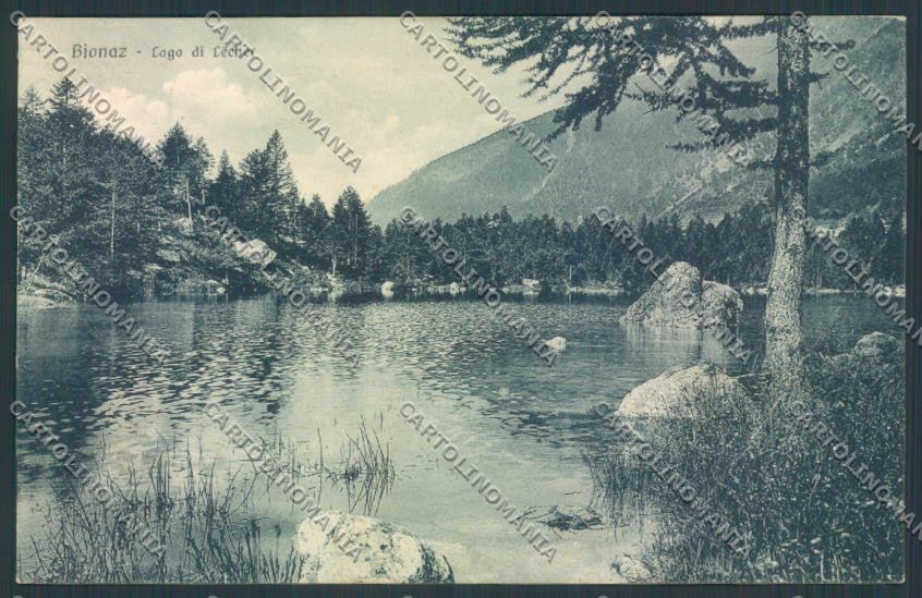 Aosta Bionaz PIEGA cartolina MQ4014 – fronte