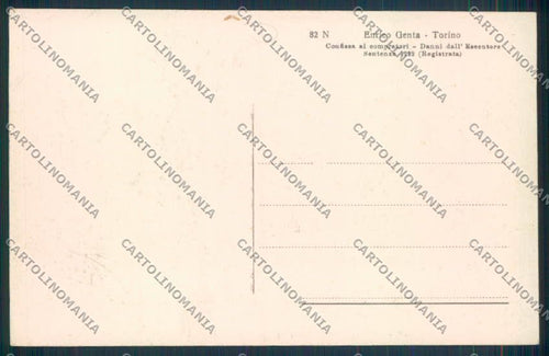 Aosta Brusson Genta cartolina MQ4035 – retro