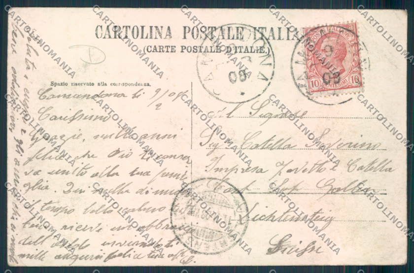 Aosta Brusson cartolina MQ4039 – retro