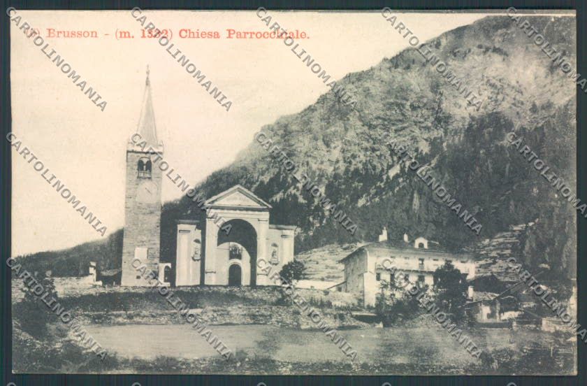 Aosta Brusson cartolina MQ4040 – fronte
