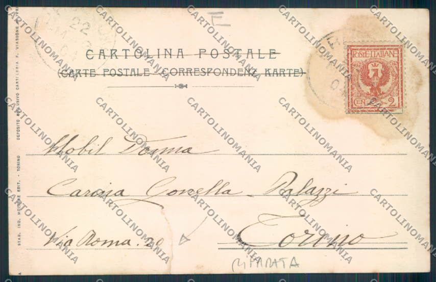 Aosta Brusson RIPARATA cartolina MQ4042 – retro