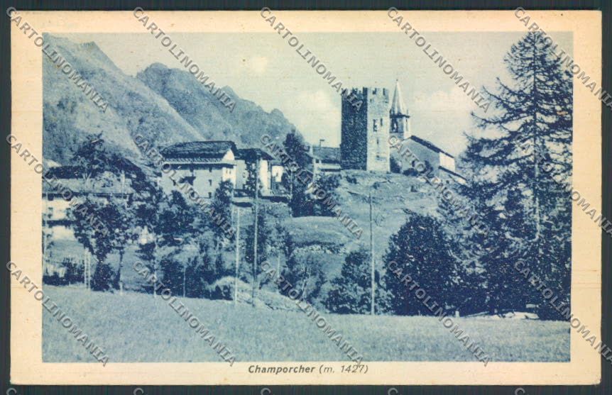 Aosta Champorcher cartolina MQ4084 – fronte