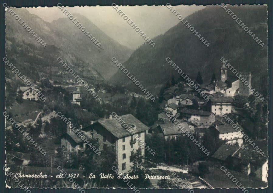 Aosta Champorcher foto FG cartolina MQ4089 – fronte