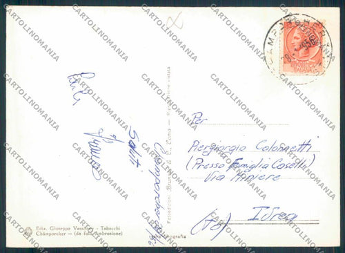 Aosta Champorcher foto FG cartolina MQ4094 – retro