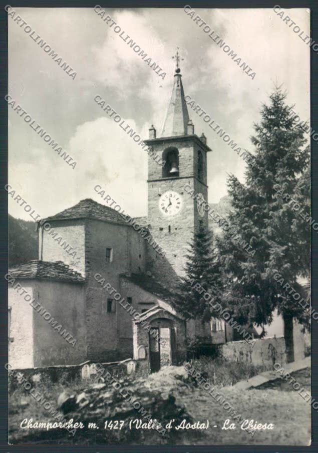 Aosta Champorcher foto FG cartolina MQ4096 – fronte