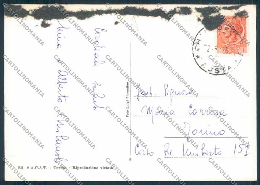 Aosta Champorcher foto FG cartolina MQ4096 – retro