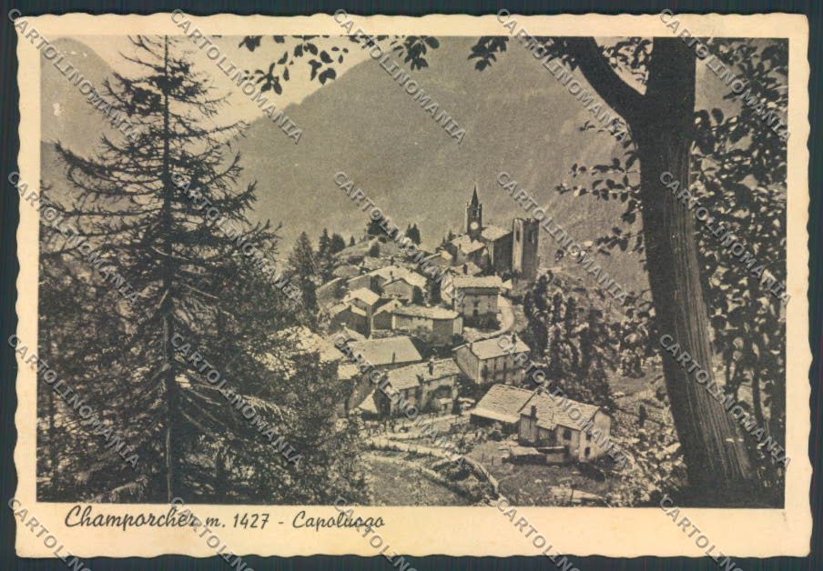 Aosta Champorcher FG cartolina MQ4097 – fronte