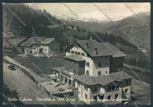 Aosta Charvensod Peroulaz foto FG cartolina MQ4100 – fronte