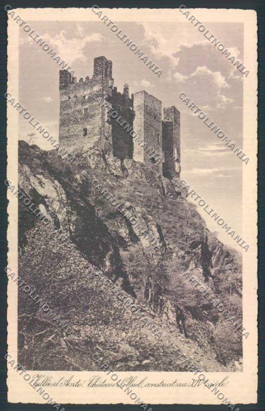 Aosta Chatillon Ussel cartolina MQ4102 – fronte