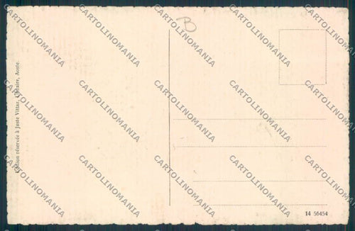 Aosta Chatillon Ussel cartolina MQ4102 – retro