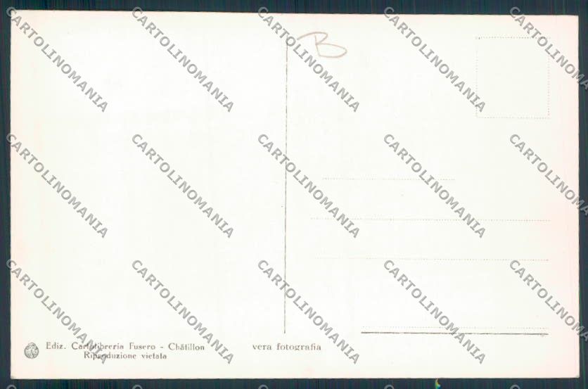 Aosta Chatillon foto cartolina MQ4103 – retro
