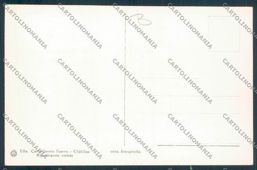 Aosta Chatillon foto cartolina MQ4103 – retro