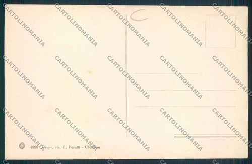 Aosta Chatillon cartolina MQ4106 – retro