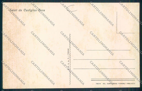 Aosta Chatillon Castiglion Dora cartolina MQ4108 – retro