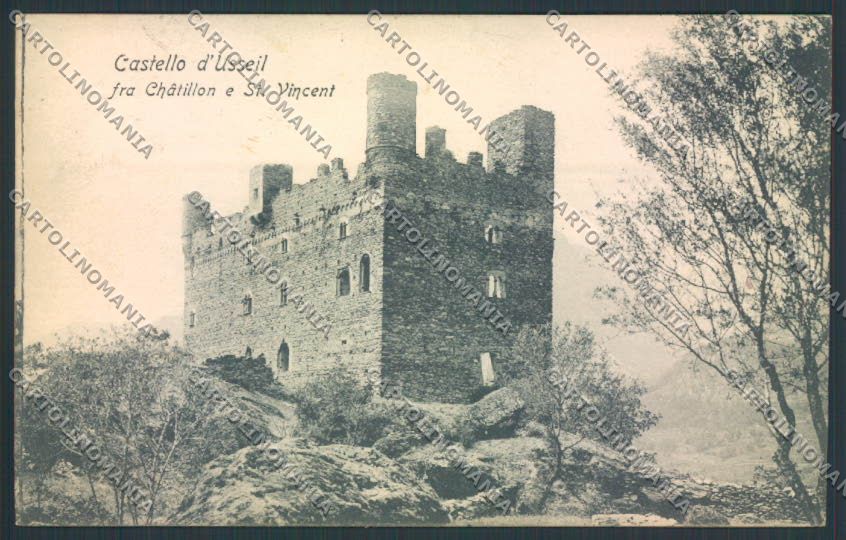 Aosta Chatillon cartolina MQ4111 – fronte