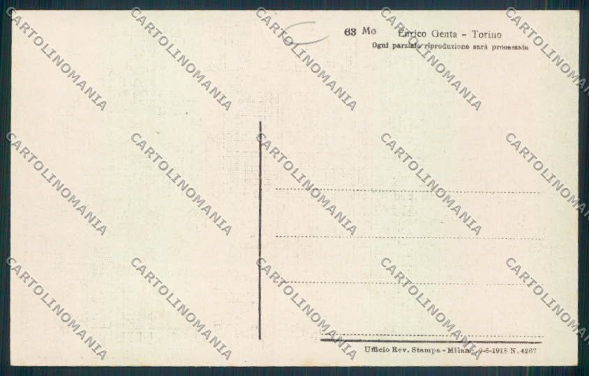 Aosta Chatillon Genta cartolina MQ4115 – retro