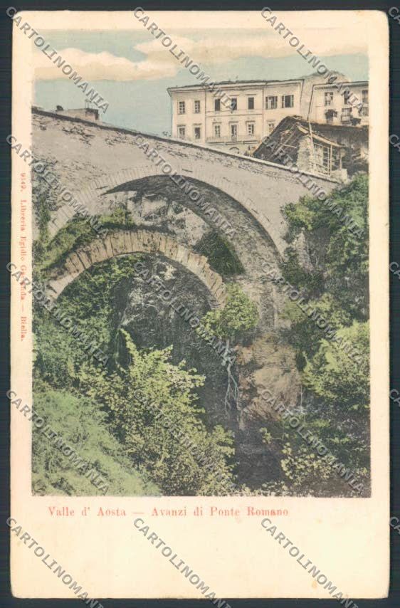 Aosta Chatillon cartolina MQ4127 – fronte